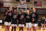 Women’s Hoops Celebrates Seniors Against Rockhurst